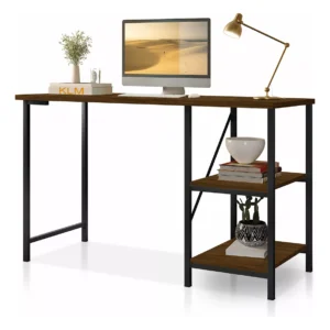 Mesa Escrivaninha Mesa Office Estudo Estilo Industrial