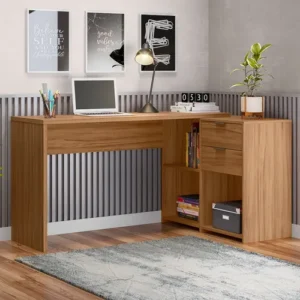 Mesa - Diretor -Supersivor - Escrivaninha - P/ Estudos Para Notebook e Pc -- Cor Freijó