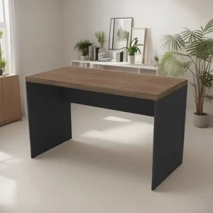 Mesa Presidente Reta 90cmx60cm Com Espessura No Tampo De 30 Mm